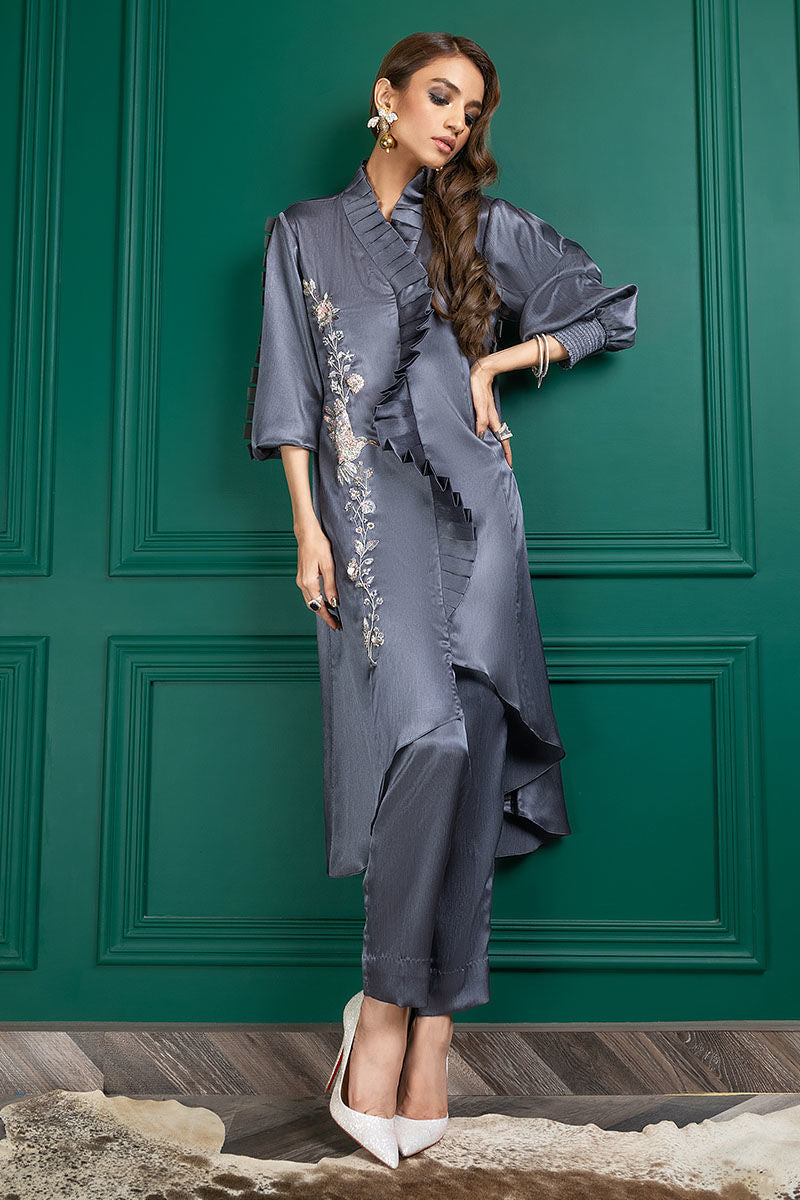 Wardha Saleem | Luxury Pret Fusion Wear | WS22-031 by Wardha Saleem - Designer Dress - Type: Ladies Clothes - Available at Libayah - 100% Original