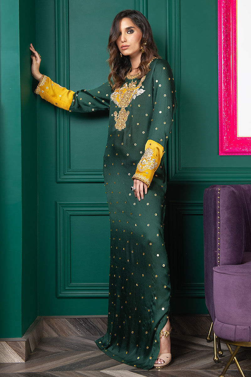 Wardha Saleem | Luxury Pret Fusion Wear | WS22-034 by Wardha Saleem - Designer Dress - Type: Ladies Clothes - Available at Libayah - 100% Original