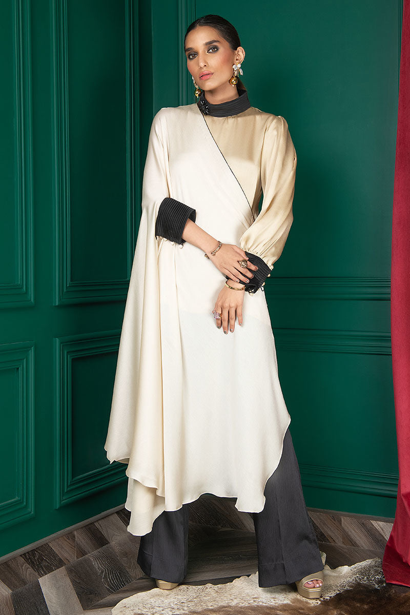 Wardha Saleem | Luxury Pret Fusion Wear | WS22-023 by Wardha Saleem - Designer Dress - Type: Ladies Clothes - Available at Libayah - 100% Original