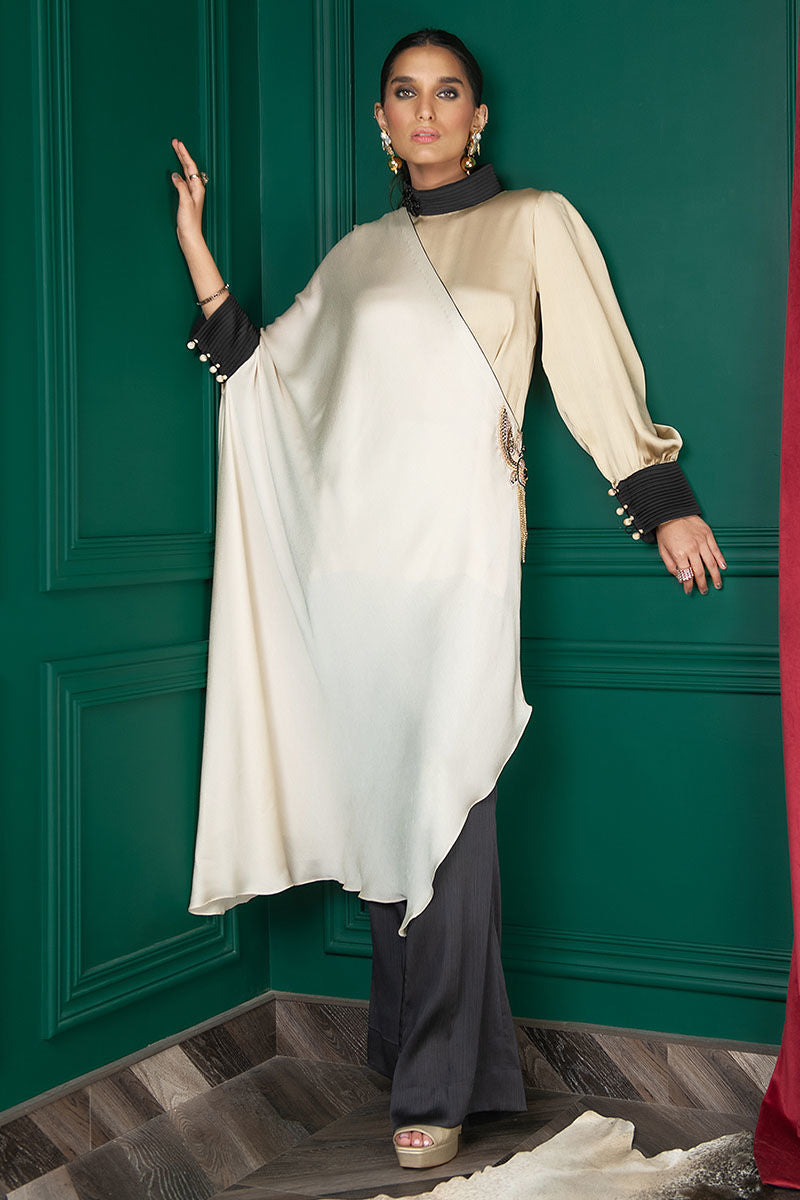 Wardha Saleem | Luxury Pret Fusion Wear | WS22-023 by Wardha Saleem - Designer Dress - Type: Ladies Clothes - Available at Libayah - 100% Original