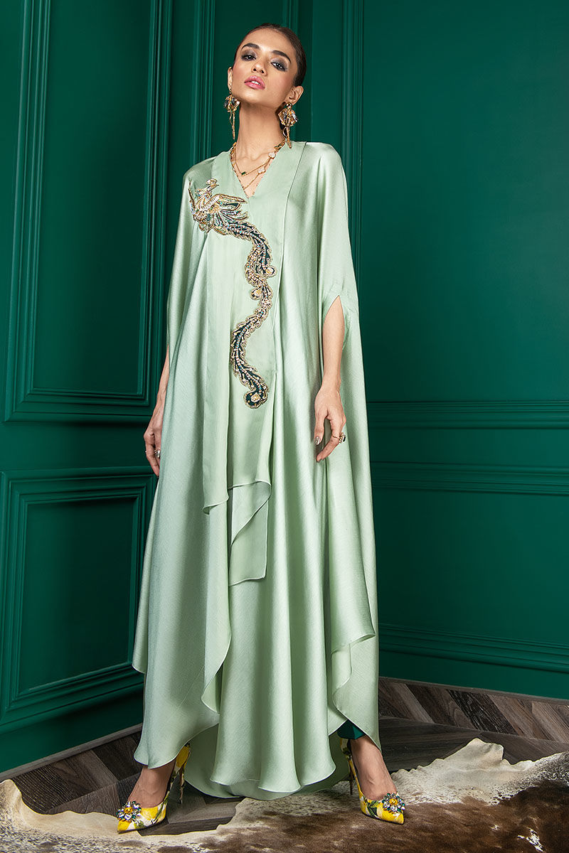 Wardha Saleem | Luxury Pret Fusion Wear | WS22-018 by Wardha Saleem - Designer Dress - Type: Ladies Clothes - Available at Libayah - 100% Original