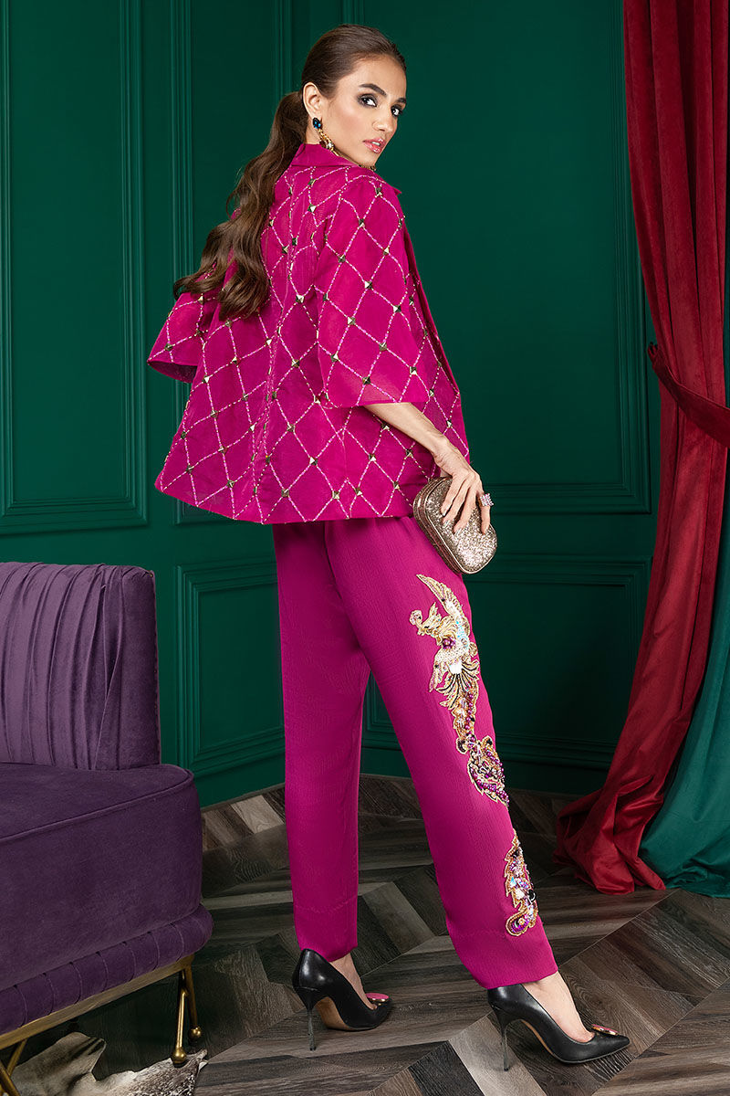Wardha Saleem | Luxury Pret Fusion Wear | WS22-027 by Wardha Saleem - Designer Dress - Type: Ladies Clothes - Available at Libayah - 100% Original