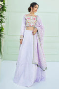 Fatima Khan | Luxury Pret 24 | MIRAAL (LILAC CHOLI) by Fatima Khan - Designer Dress - Type: Luxury - Available at Libayah - 100% Original