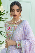 Fatima Khan | Luxury Pret 24 | MIRAAL (LILAC CHOLI) by Fatima Khan - Designer Dress - Type: Luxury - Available at Libayah - 100% Original