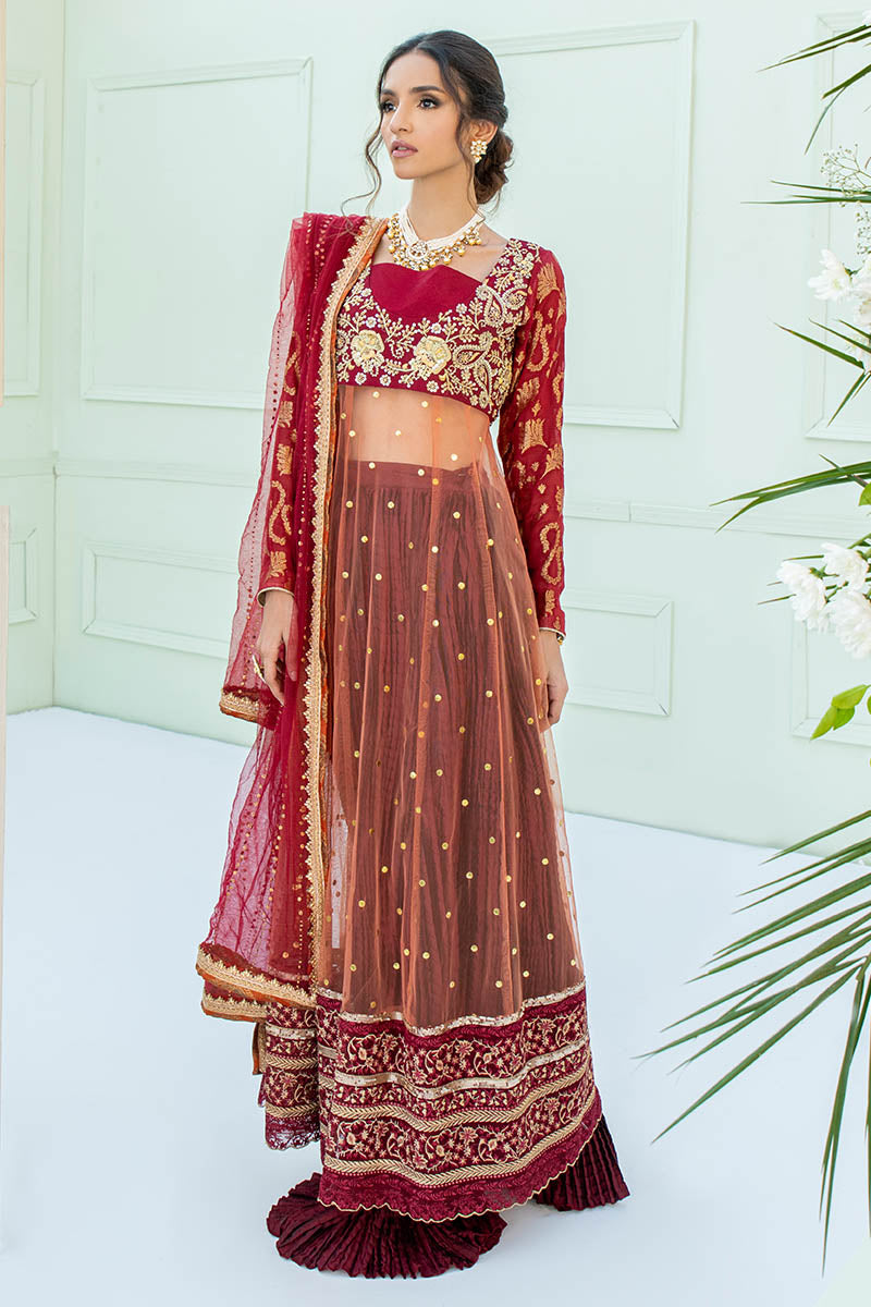 Fatima Khan | Luxury Pret 24 | AFREEN (KAMDANI NET) by Fatima Khan - Designer Dress - Type: Luxury - Available at Libayah - 100% Original