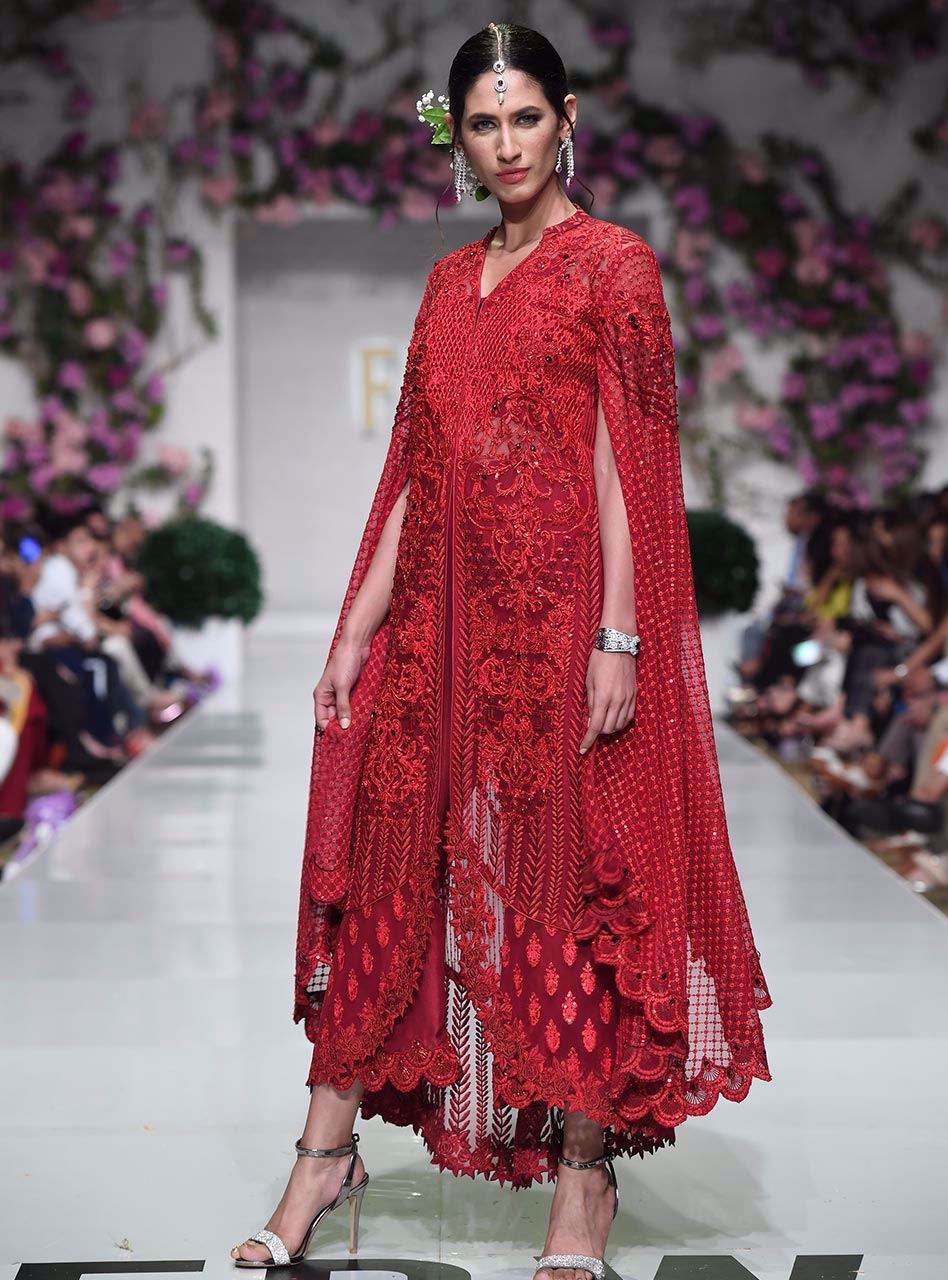 Zainab Chottani | Semi Formals | AUBURN PATINA by Zainab Chottani - Designer Dress - Type: Ladies Clothes - Available at Libayah - 100% Original