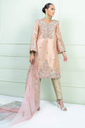 Fatima Khan | Luxury Pret 24 | AYRA (PEACH MAYSURI EMBROIDERED) by Fatima Khan - Designer Dress - Type: Luxury - Available at Libayah - 100% Original