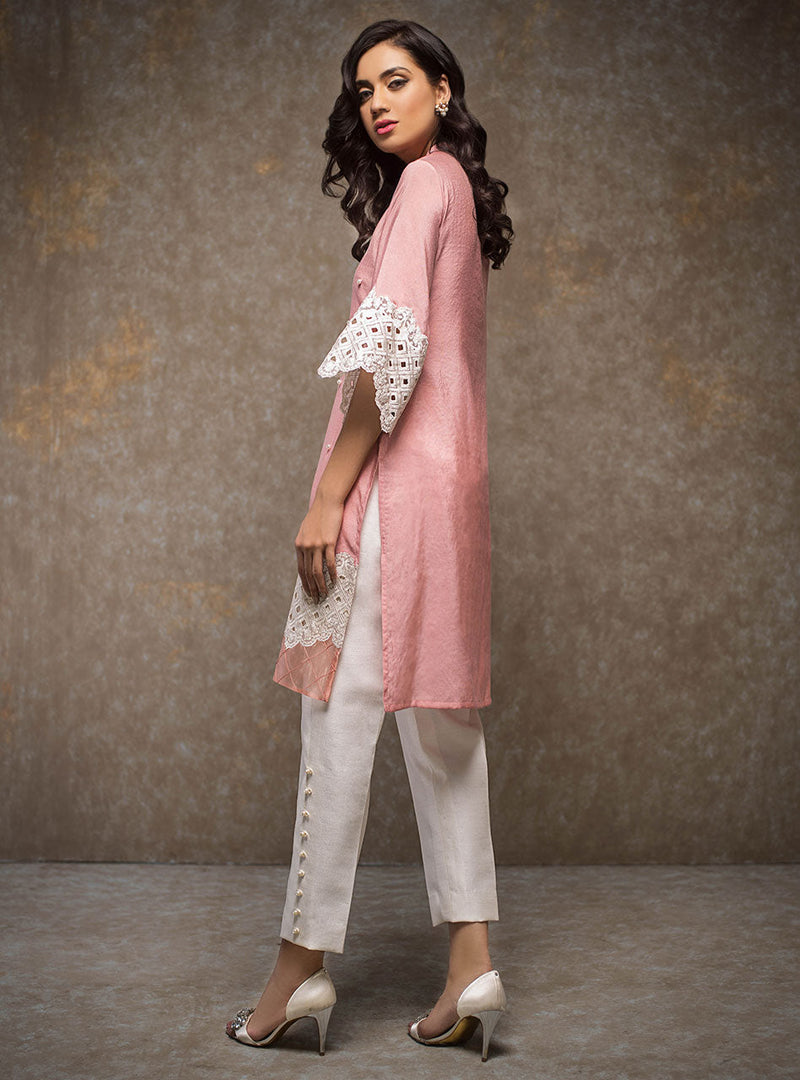 Zainab Chottani | Casual Pret | PEARL BLUSH by Zainab Chottani - Designer Dress - Type: Casuals - Available at Libayah - 100% Original