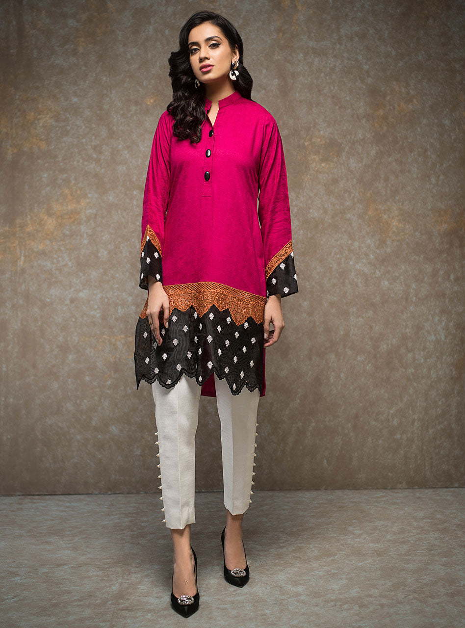Zainab Chottani | Casual Pret | MAGENTA BOHO by Zainab Chottani - Designer Dress - Type: Casual - Available at Libayah - 100% Original