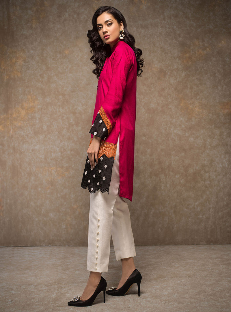 Zainab Chottani | Casual Pret | MAGENTA BOHO by Zainab Chottani - Designer Dress - Type: Casual - Available at Libayah - 100% Original
