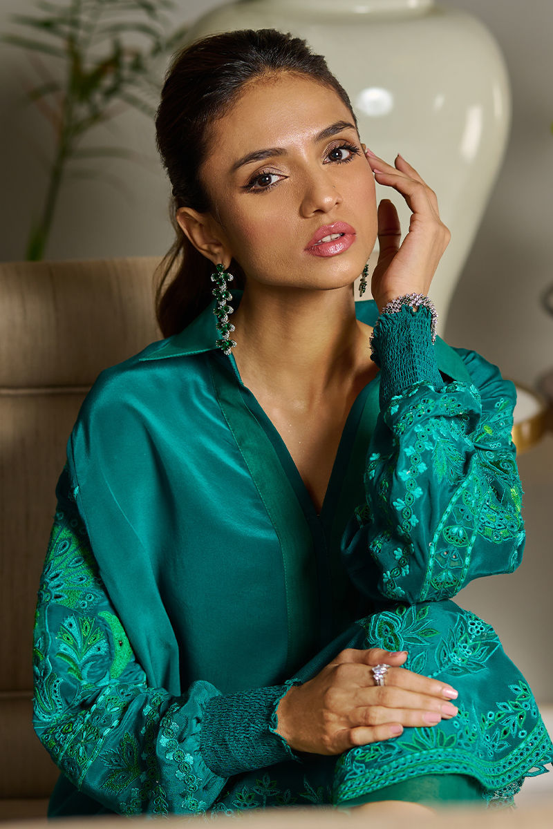 Wardha Saleem | Luxury Pret Traditional Wear | EMERALD by Wardha Saleem - Designer Dress - Type: Ladies Clothes - Available at Libayah - 100% Original