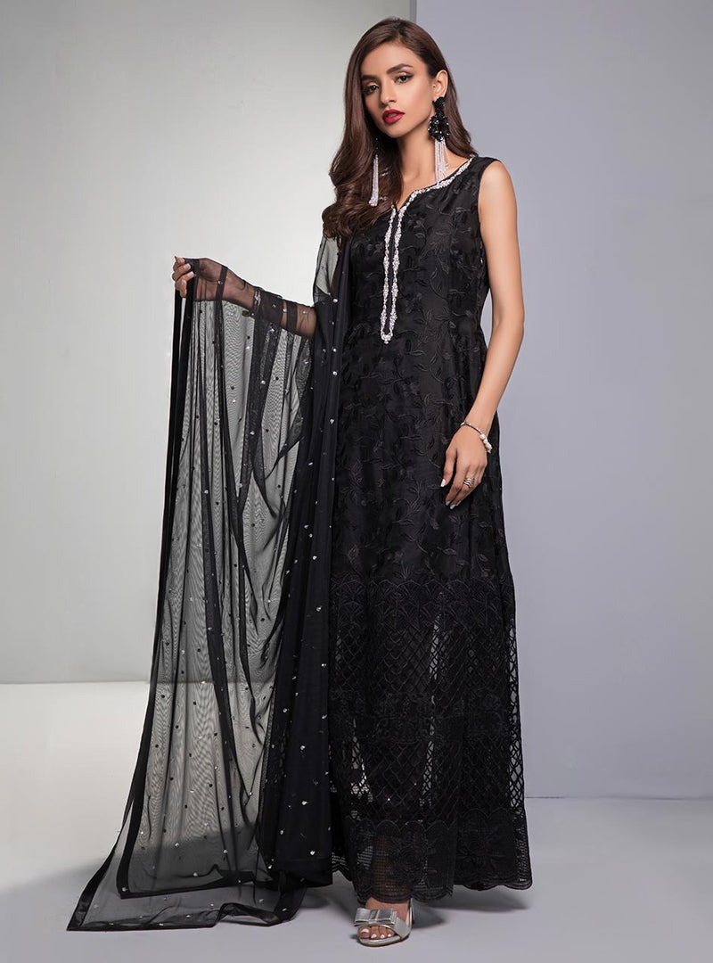 Zainab Chottani | Luxury Pret | BLACK DOVE by Zainab Chottani - Designer Dress - Type: Ladies Clothes - Available at Libayah - 100% Original