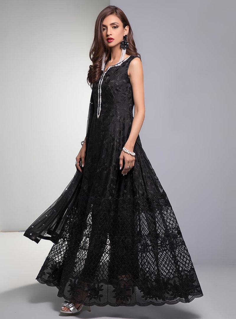 Zainab Chottani | Luxury Pret | BLACK DOVE by Zainab Chottani - Designer Dress - Type: Ladies Clothes - Available at Libayah - 100% Original