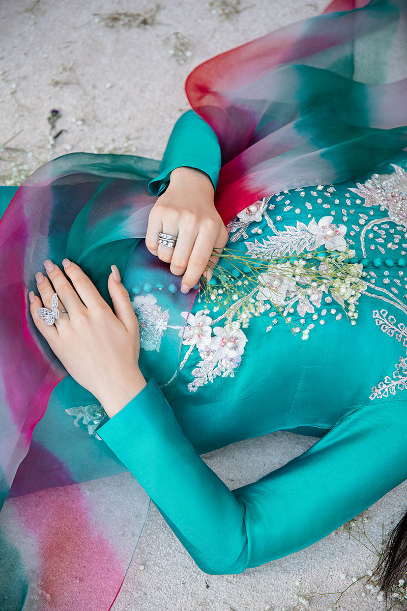 Haute Form | Luxury Pret | Iris by Haute Form - Designer Dress - Type: Ladies Clothes - Available at Libayah - 100% Original
