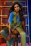 Wardha Saleem | Luxury Pret Fusion Wear | HUMMING BIRD JUMPSUIT by Wardha Saleem - Designer Dress - Type: Ladies Clothes - Available at Libayah - 100% Original