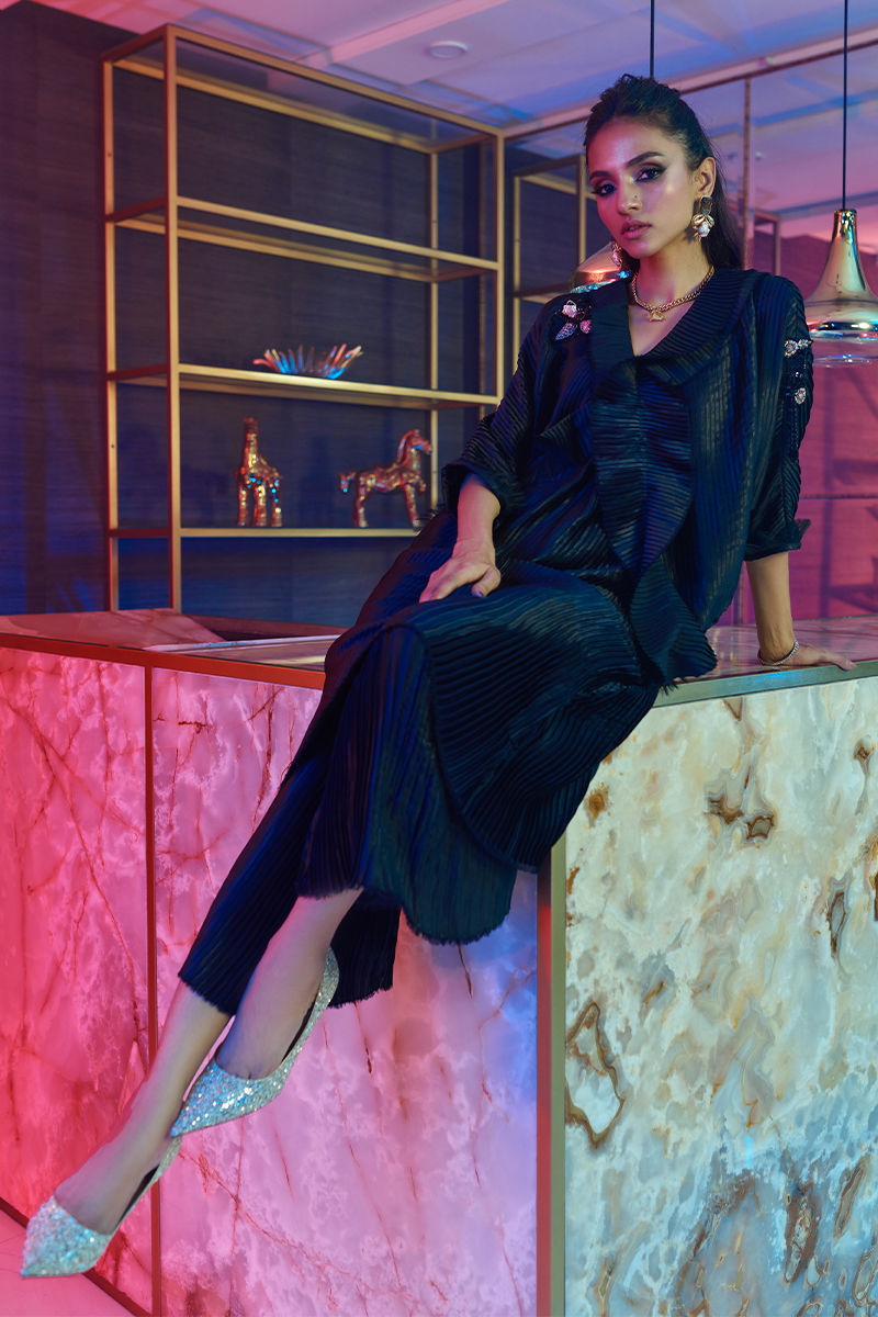 Wardha Saleem | Luxury Pret Fusion Wear | ENVY 3PC CORD SET by Wardha Saleem - Designer Dress - Type: Ladies Clothes - Available at Libayah - 100% Original