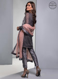 Zainab Chottani | Semi Formals | SILVER SMOKE by Zainab Chottani - Designer Dress - Type: Ladies Clothes - Available at Libayah - 100% Original