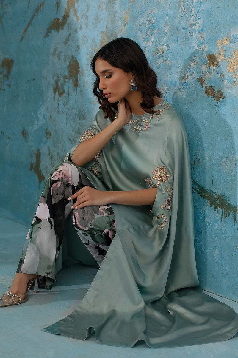 Wardha Saleem | Luxury Pret Fusion Wear | LOTUS LOVE by Wardha Saleem - Designer Dress - Type: Ladies Clothes - Available at Libayah - 100% Original