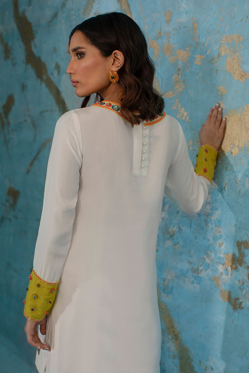Wardha Saleem | Luxury Pret Fusion Wear | CALL ME NEON by Wardha Saleem - Designer Dress - Type: Ladies Clothes - Available at Libayah - 100% Original
