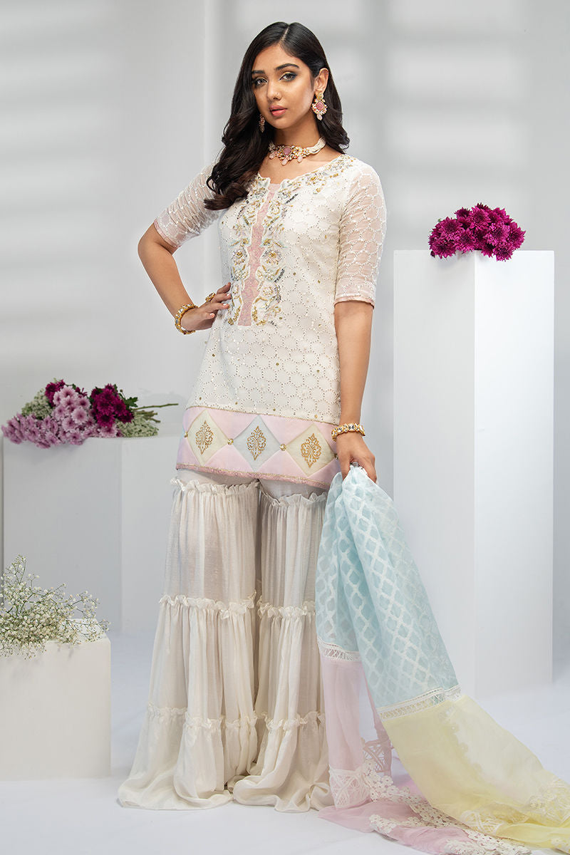 Fatima Khan | Luxury Pret 24 | PASHMINA PEARL by Fatima Khan - Designer Dress - Type: Luxury - Available at Libayah - 100% Original