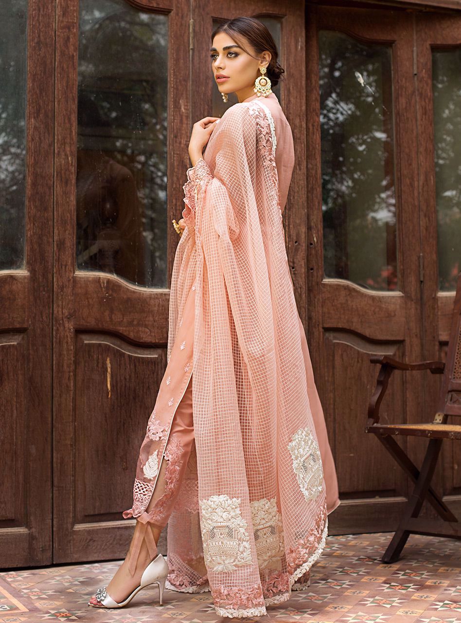 Zainab Chottani | Luxury Pret | BLUSH IMPRESSION by Zainab Chottani - Designer Dress - Type: Ladies Clothes - Available at Libayah - 100% Original
