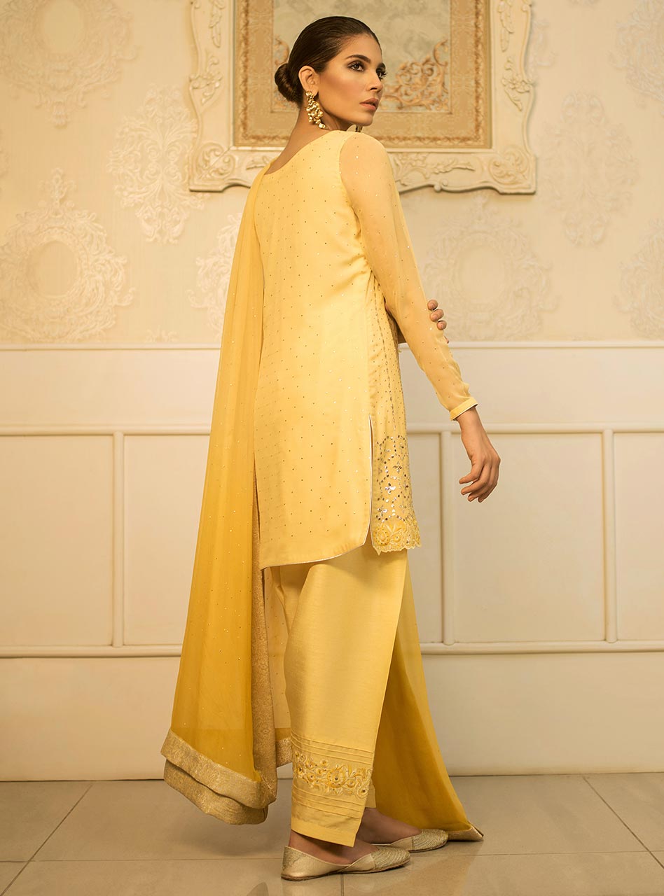 Zainab Chottani | Semi Formals | AMBER OPAL by Zainab Chottani - Designer Dress - Type: Ladies Clothes - Available at Libayah - 100% Original