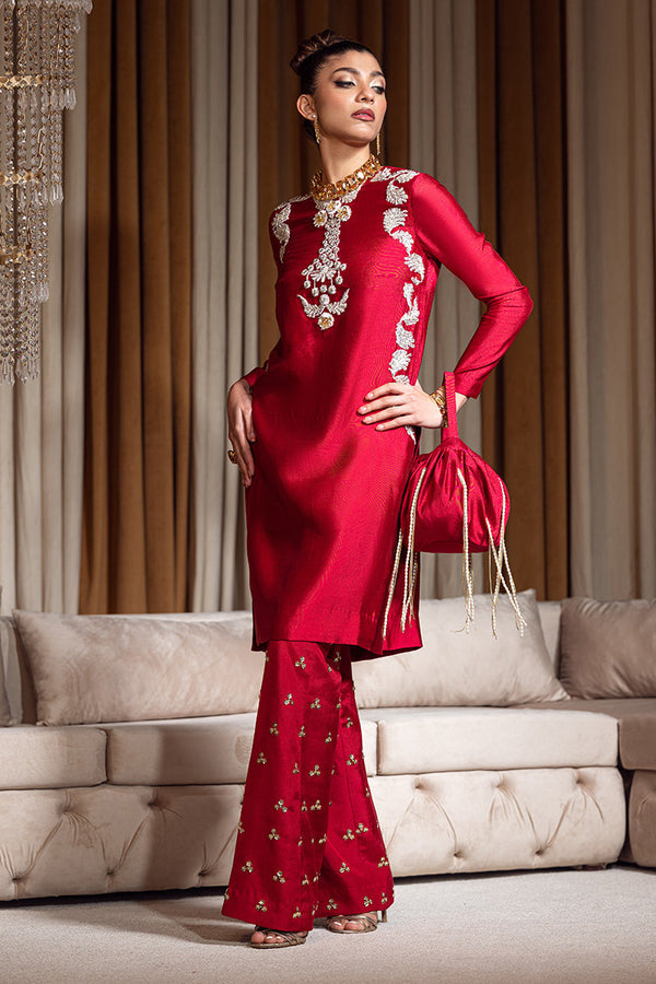 Huate Form | Luxury Pret | Fire Of Love by Haute Form - Designer Dress - Type: Ladies Clothes - Available at Libayah - 100% Original