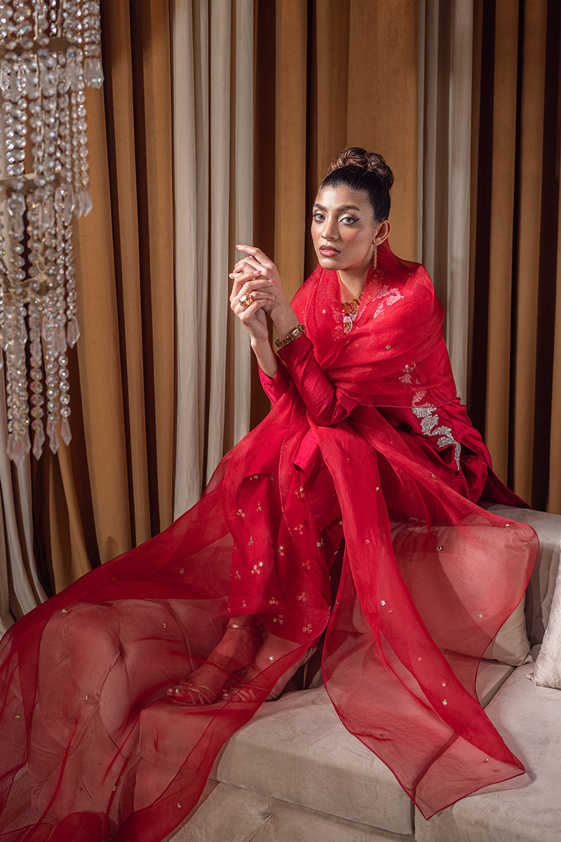 Huate Form | Luxury Pret | Fire Of Love by Haute Form - Designer Dress - Type: Ladies Clothes - Available at Libayah - 100% Original