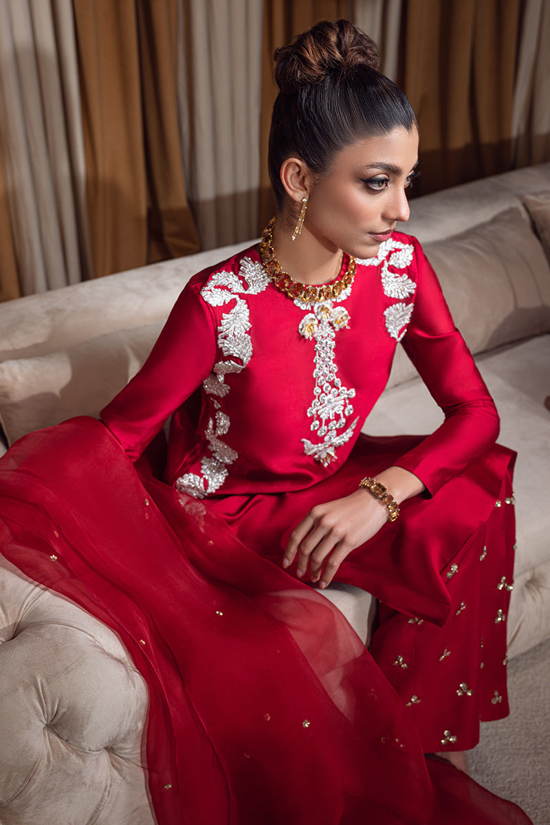 Huate Form | Luxury Pret | Fire Of Love by Haute Form - Designer Dress - Type: Ladies Clothes - Available at Libayah - 100% Original