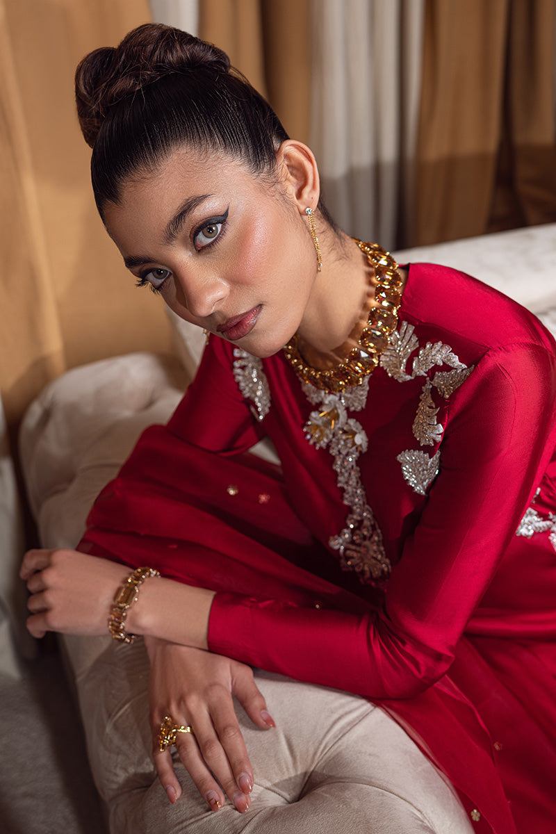 Huate Form | Luxury Pret | Fire Of Love by Haute Form - Designer Dress - Type: Ladies Clothes - Available at Libayah - 100% Original