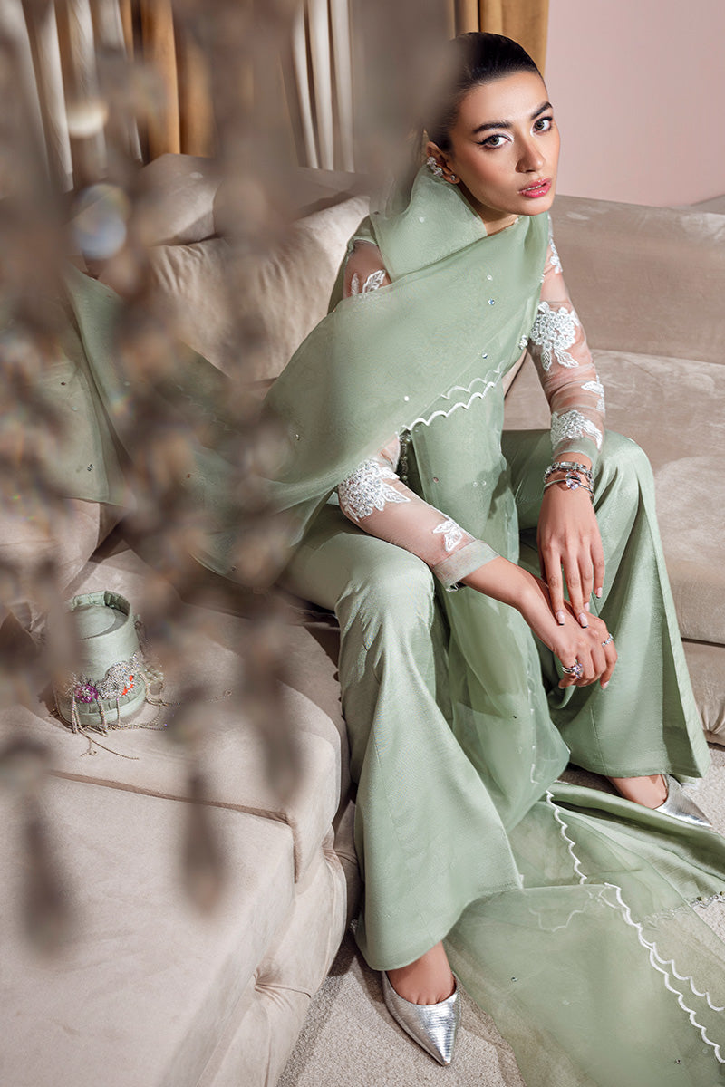 Huate Form | Luxury Pret | Mint Night by Haute Form - Designer Dress - Type: Ladies Clothes - Available at Libayah - 100% Original