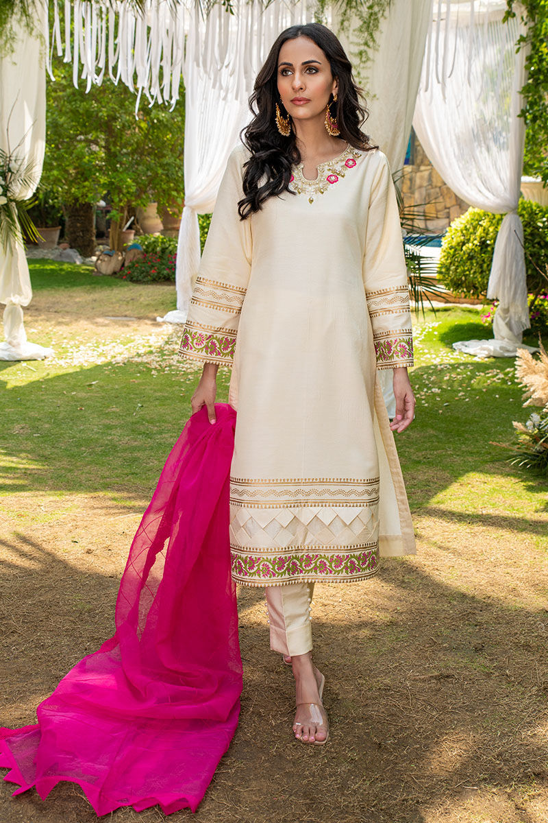Fatima Khan | Luxury Pret 24 | AMEERA by Fatima Khan - Designer Dress - Type: Luxury - Available at Libayah - 100% Original
