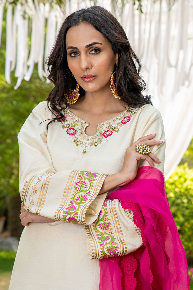 Fatima Khan | Luxury Pret 24 | AMEERA by Fatima Khan - Designer Dress - Type: Luxury - Available at Libayah - 100% Original