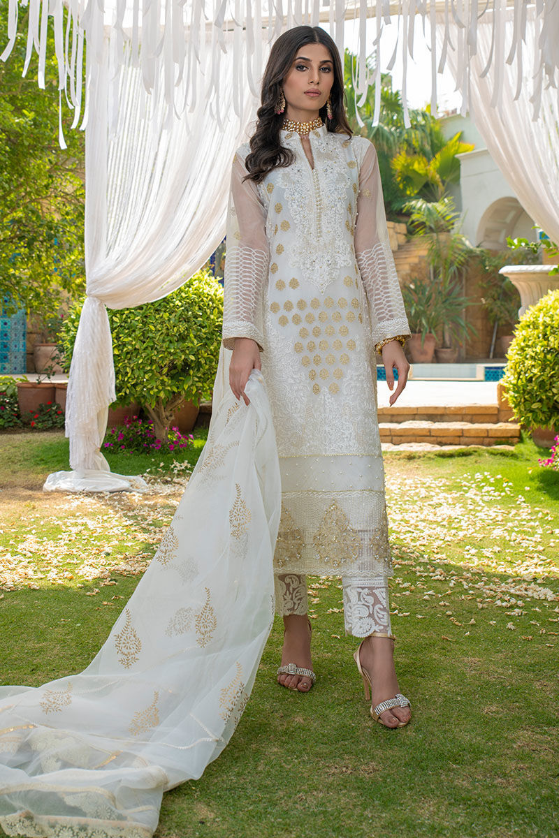 Fatima Khan | Luxury Pret 24 | HAANIA by Fatima Khan - Designer Dress - Type: Luxury - Available at Libayah - 100% Original