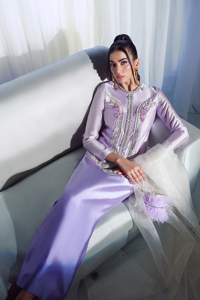 Huate Form | Luxury Pret | Violet Mist by Haute Form - Designer Dress - Type: Ladies Clothes - Available at Libayah - 100% Original