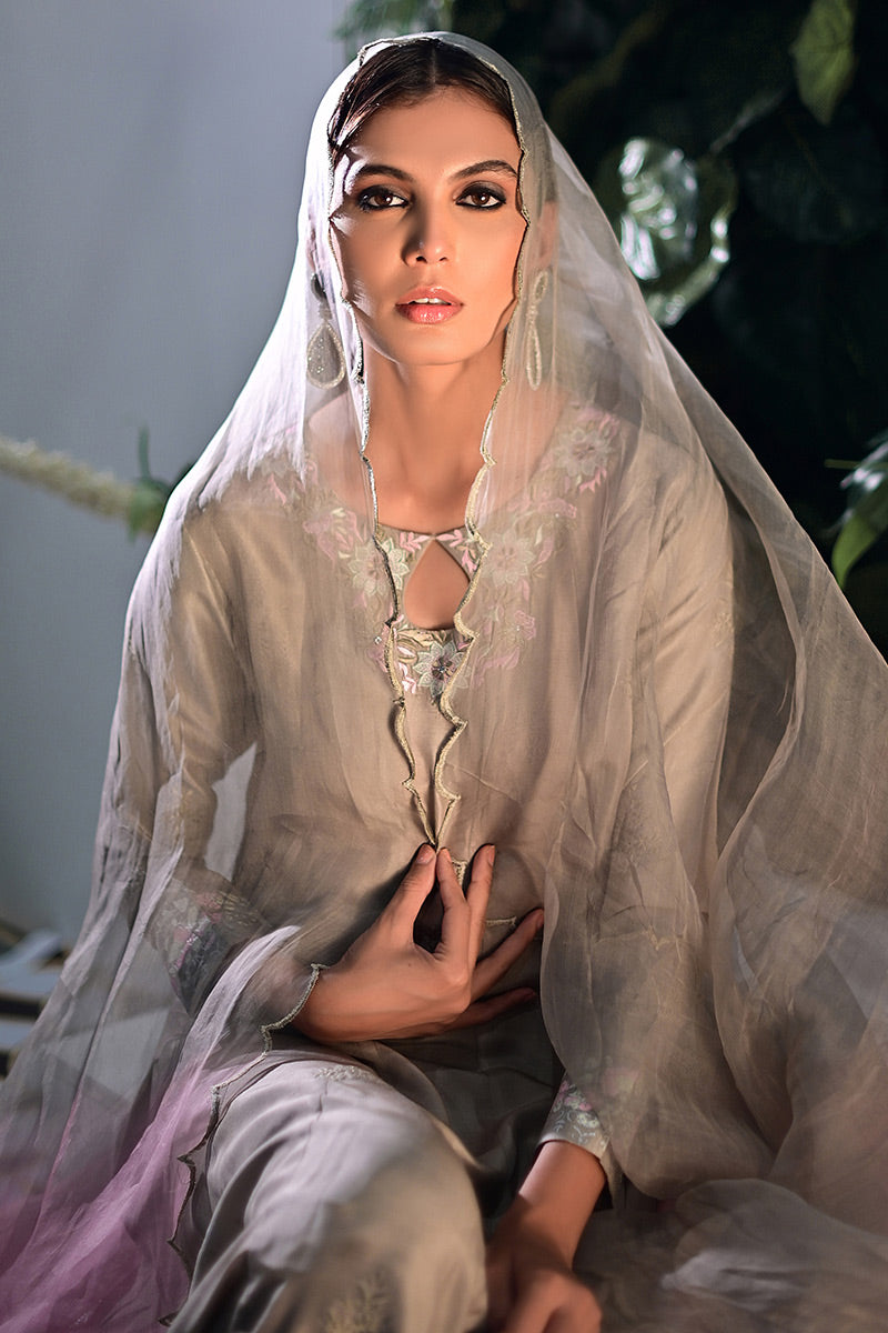 Ansab Jahangir | Luxury Silk Pret | ETERNAL LOVE by Ansab Jahangir - Designer Dress - Type: Ladies Clothes - Available at Libayah - 100% Original