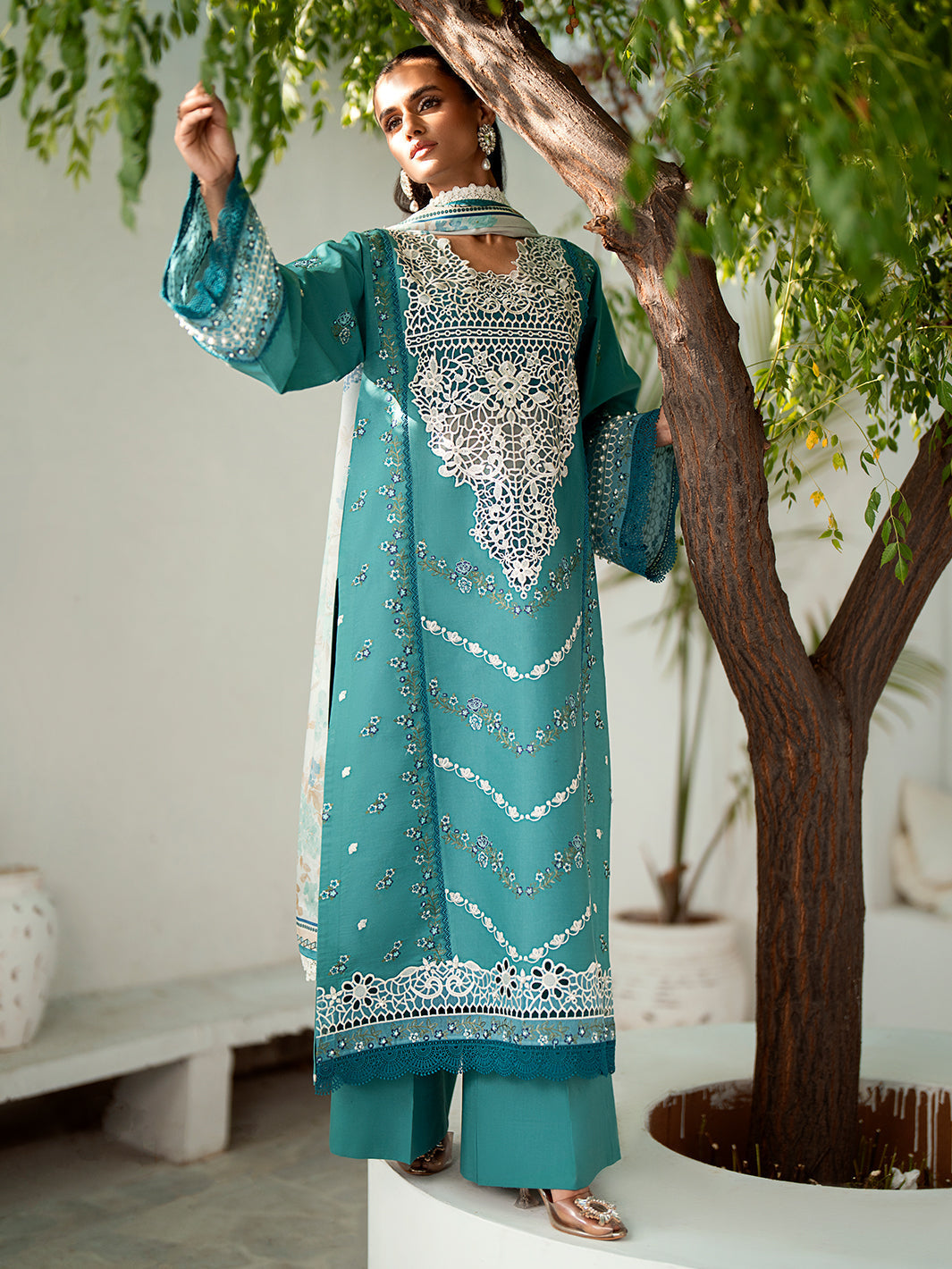 Bin Ilyas | Riwaayst Spring Summer 24 | 306-B by Bin Ilyas - Designer Dress - Type: Ladies Clothes - Available at Libayah - 100% Original