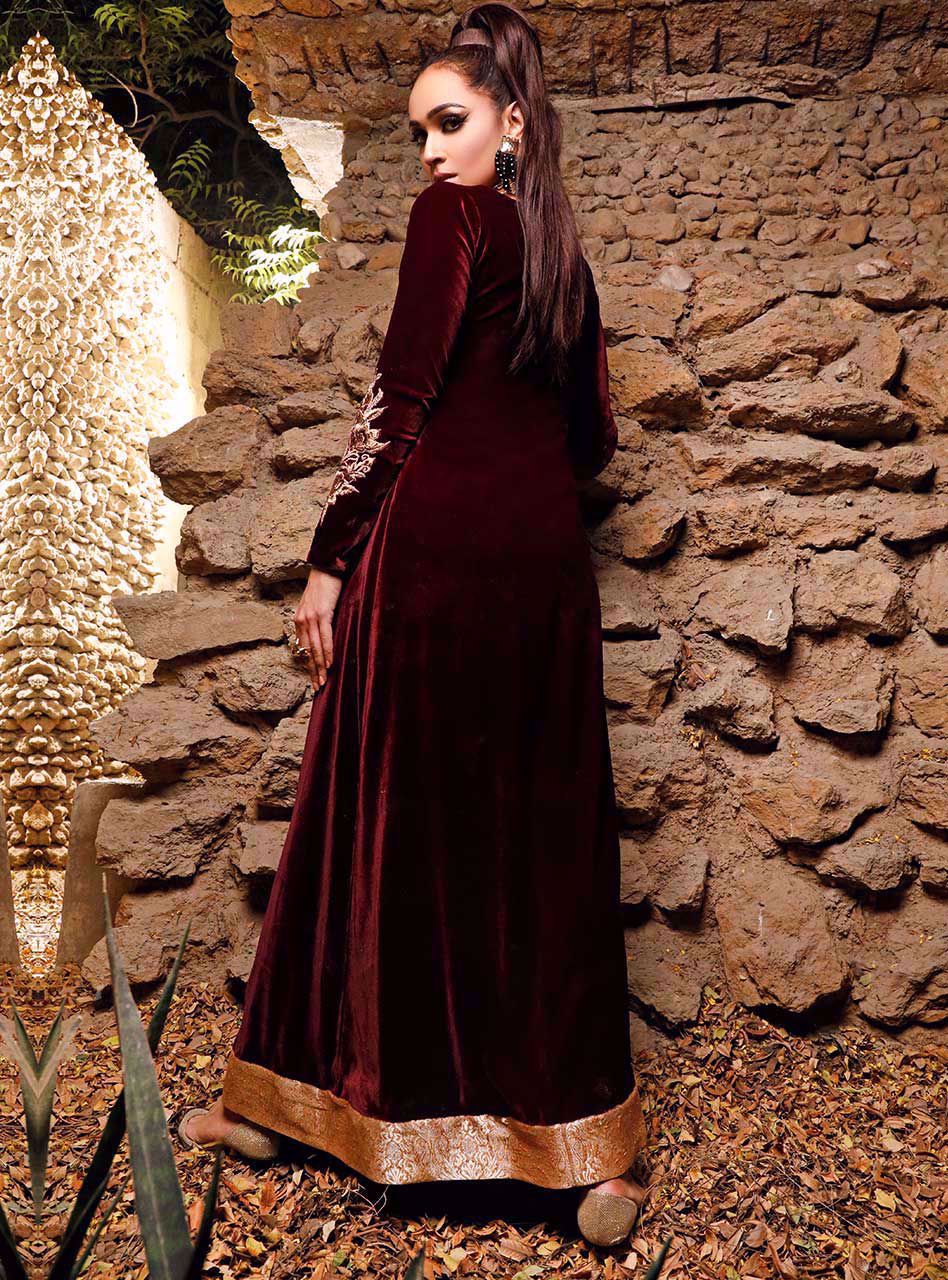 Zainab Chottani | Semi Formals | ALIZARIN CRIMSON by Zainab Chottani - Designer Dress - Type: Ladies Clothes - Available at Libayah - 100% Original