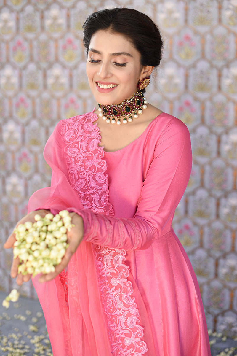 Ansab Jahangir | Luxury Silk Pret | SAK by Ansab Jahangir - Designer Dress - Type: Ladies Clothes - Available at Libayah - 100% Original