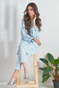 Fatima Khan | Best Sellers 24 | MOON-SOON BLUE by Fatima Khan - Designer Dress - Type: Luxury - Available at Libayah - 100% Original