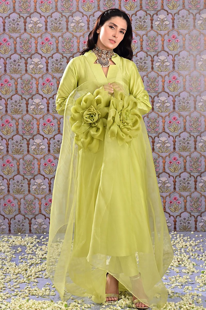 Ansab Jahangir | Luxury Silk Pret | RAY by Ansab Jahangir - Designer Dress - Type: Ladies Clothes - Available at Libayah - 100% Original