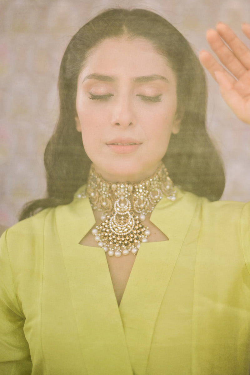 Ansab Jahangir | Luxury Silk Pret | RAY by Ansab Jahangir - Designer Dress - Type: Ladies Clothes - Available at Libayah - 100% Original