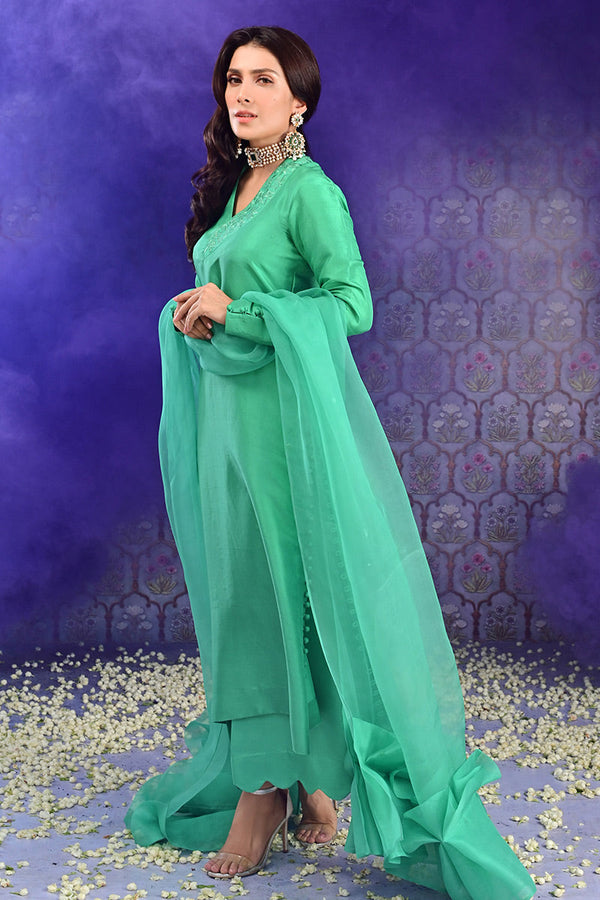 Ansab Jahangir | Luxury Silk Pret | DAN by Ansab Jahangir - Designer Dress - Type: Ladies Clothes - Available at Libayah - 100% Original