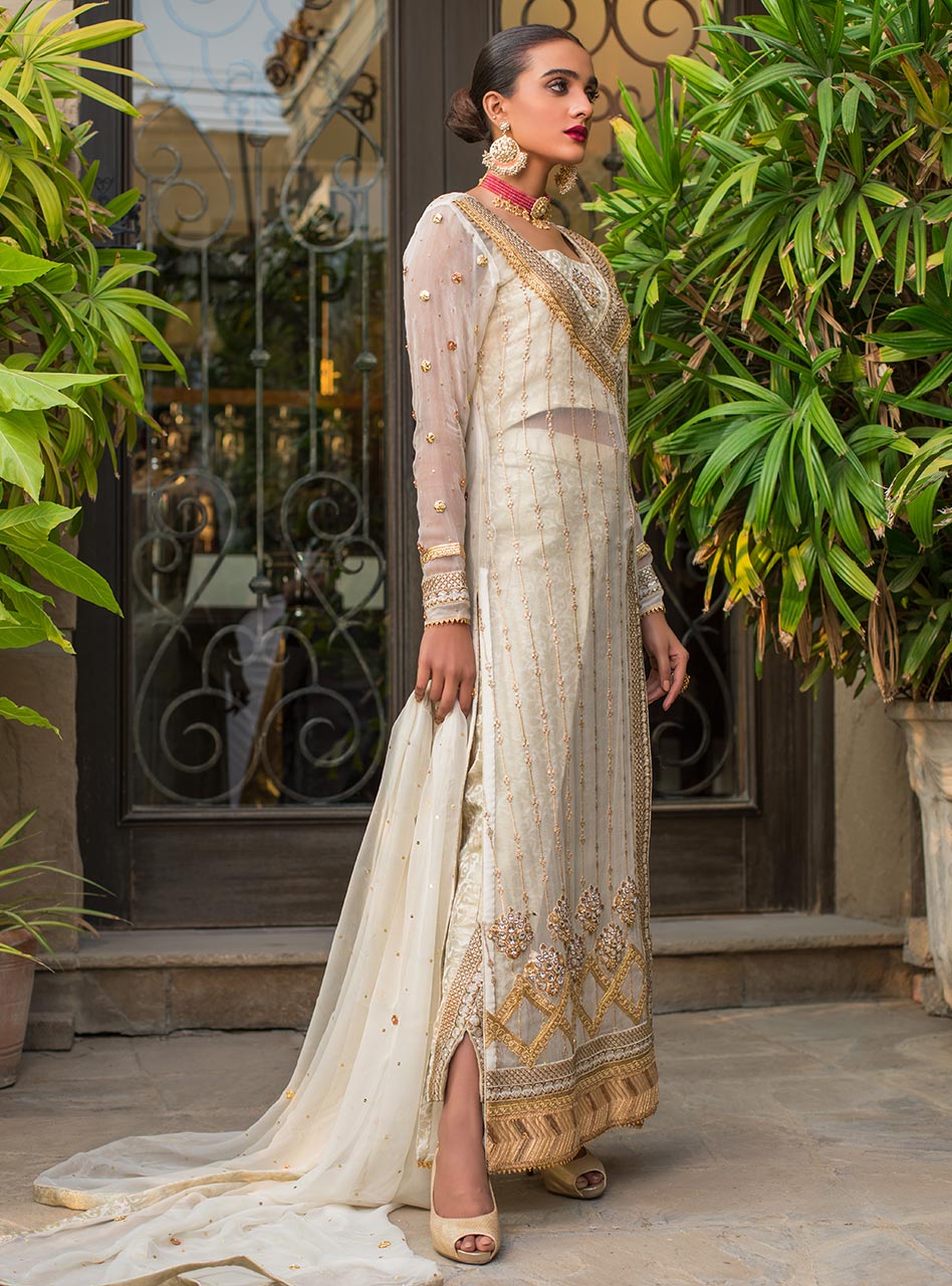 Zainab Chottani | Semi Formals | KHUSHBOO by Zainab Chottani - Designer Dress - Type: Ladies Clothes - Available at Libayah - 100% Original