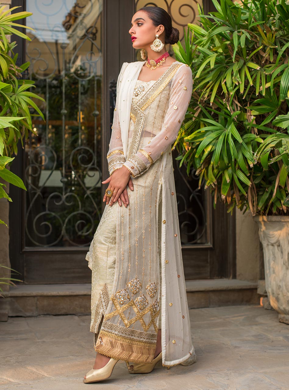 Zainab Chottani | Semi Formals | KHUSHBOO by Zainab Chottani - Designer Dress - Type: Ladies Clothes - Available at Libayah - 100% Original