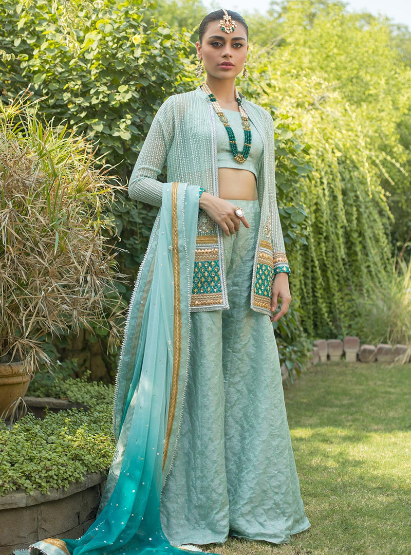 Zainab Chottani | Semi Formals | YASMIN by Zainab Chottani - Designer Dress - Type: Ladies Clothes - Available at Libayah - 100% Original
