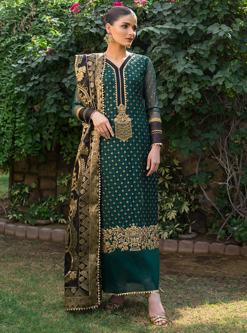 Zainab Chottani | Semi Formals | ZEVAR by Zainab Chottani - Designer Dress - Type: Formal - Available at Libayah - 100% Original