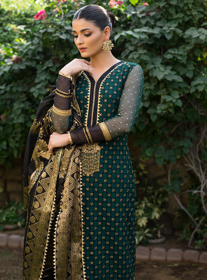 Zainab Chottani | Semi Formals | ZEVAR by Zainab Chottani - Designer Dress - Type: Formal - Available at Libayah - 100% Original