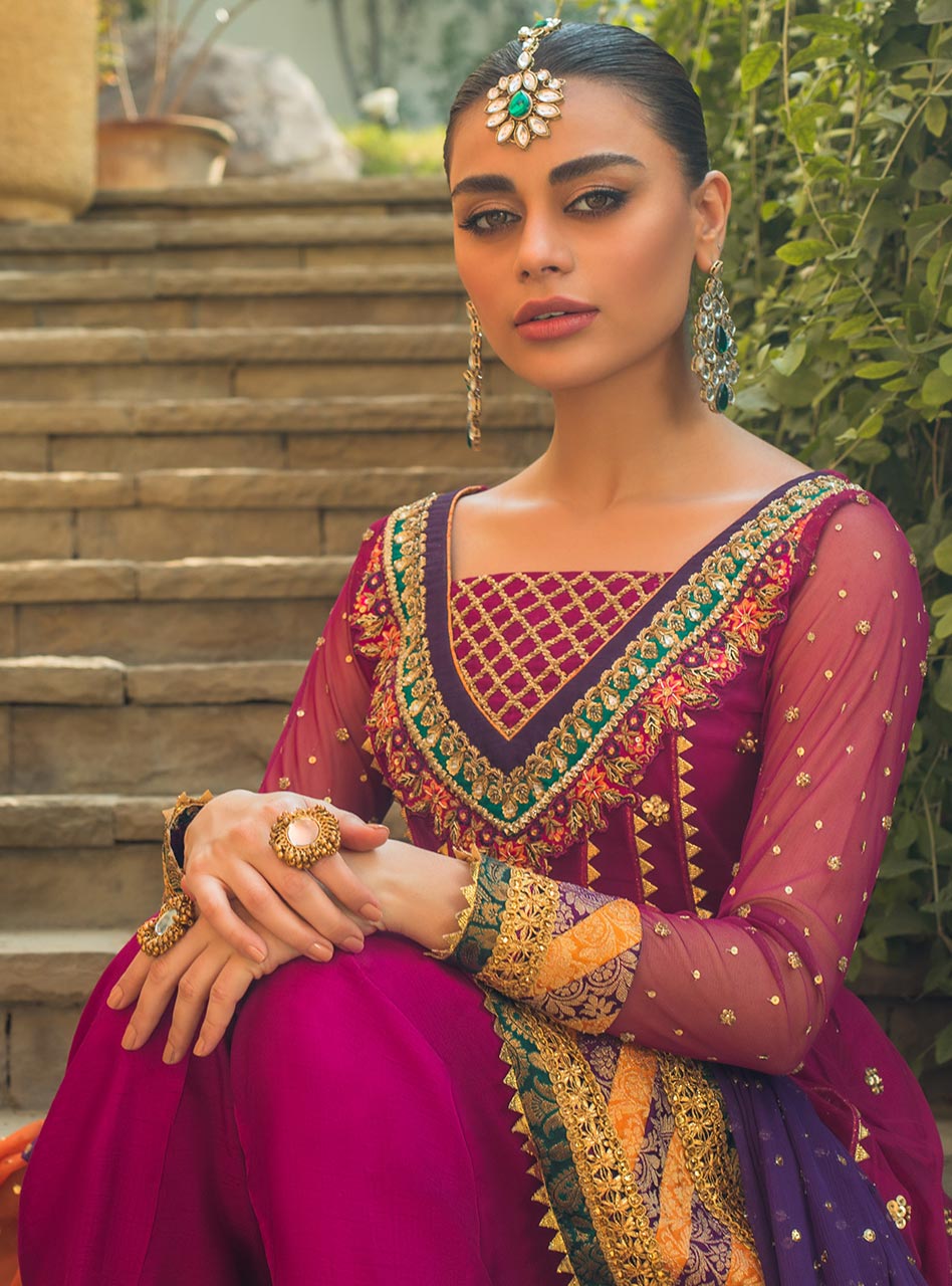Zainab Chottani | Semi Formals | KALI by Zainab Chottani - Designer Dress - Type: Ladies Clothes - Available at Libayah - 100% Original