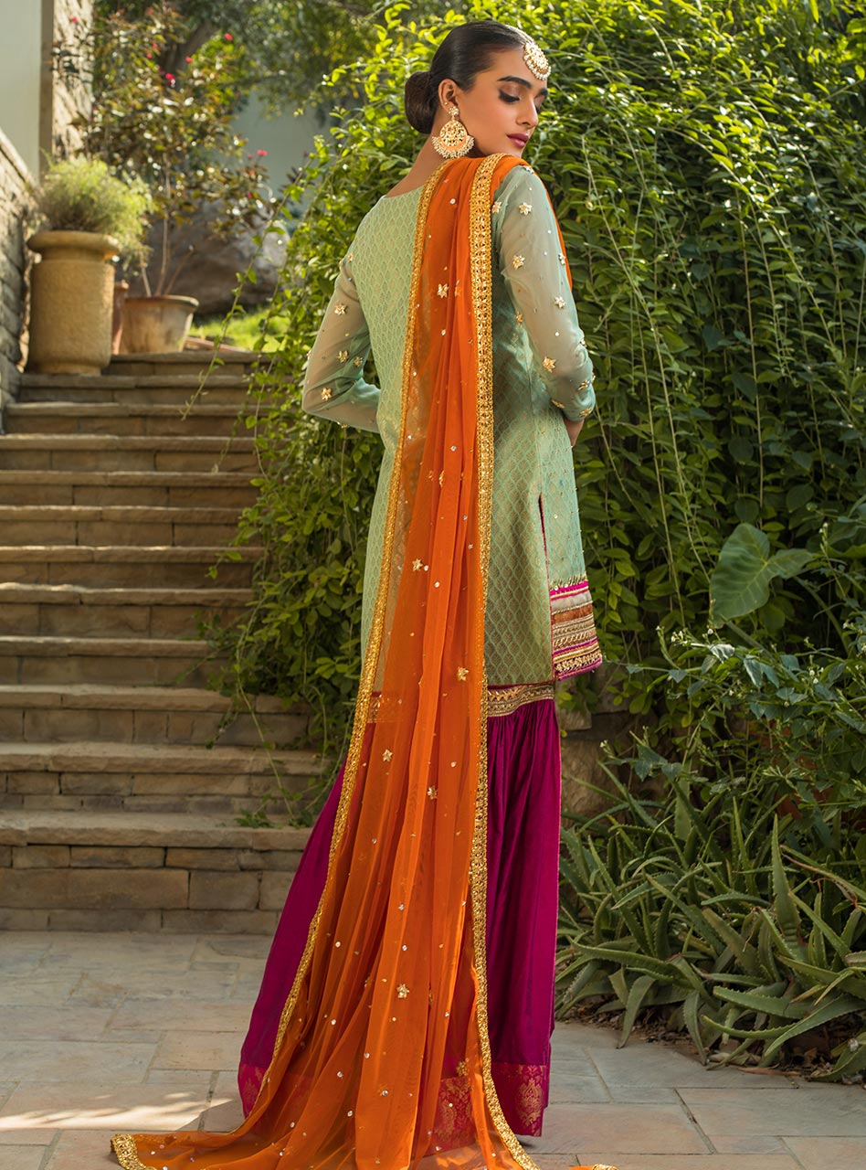 Zainab Chottani | Semi Formals | MEHAK by Zainab Chottani - Designer Dress - Type: Formal - Available at Libayah - 100% Original